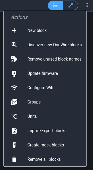Service actions