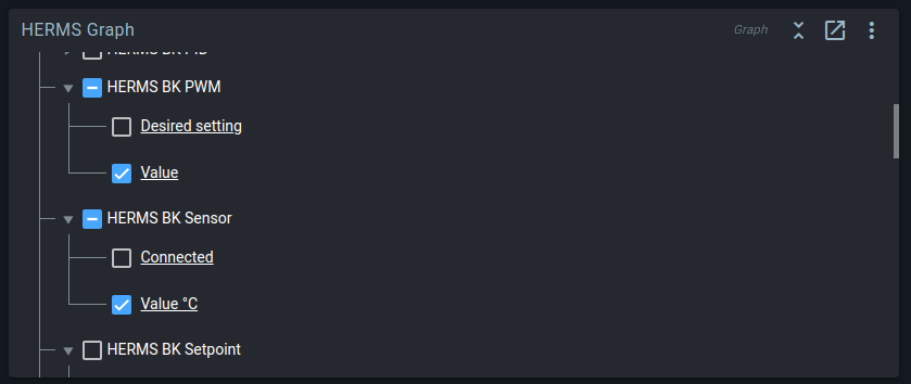 Graph Settings